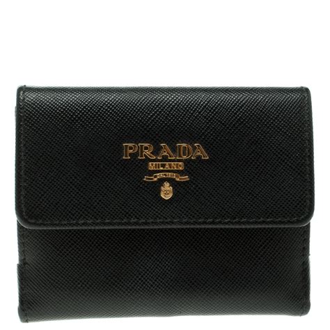 prada coin wallet 6 pockets|cheap Prada wallet.